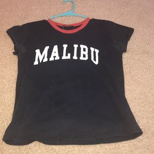Brandy Melville Trendy Malibu Short Sleeve